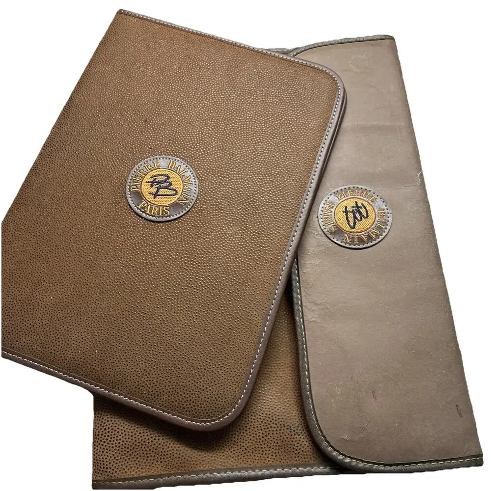 Pierre Balmain Paris Leather Portfolio Bag And Binder RARE Vintage Day Planner??